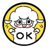 Sheep Signs sticker #1976375