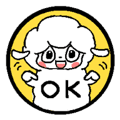 Sheep Signs sticker #1976375