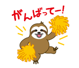 sloth kid's "non" sticker #1977370