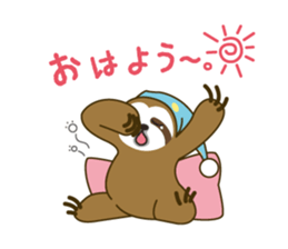 sloth kid's "non" sticker #1977383