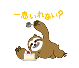 sloth kid's "non" sticker #1977391