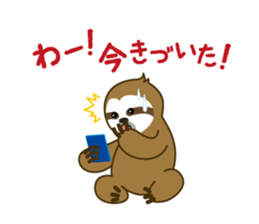 sloth kid's "non" sticker #1977396