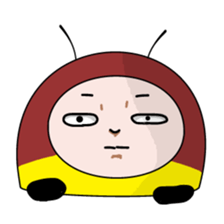 Pleasant bee sticker #1977817