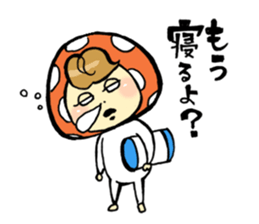 A mushroom child 2 sticker #1978250