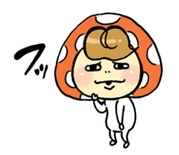 A mushroom child 2 sticker #1978252