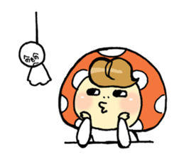 A mushroom child 2 sticker #1978254