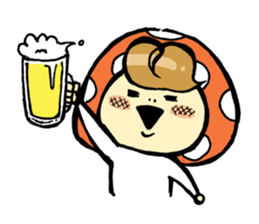 A mushroom child 2 sticker #1978269