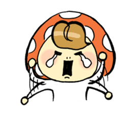 A mushroom child 2 sticker #1978270