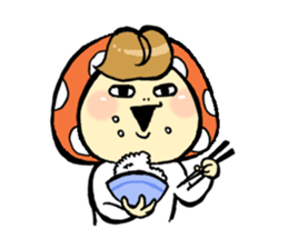 A mushroom child 2 sticker #1978283