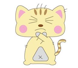 FUKUNEKO which brings happiness sticker #1978339