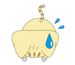 FUKUNEKO which brings happiness sticker #1978342