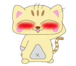 FUKUNEKO which brings happiness sticker #1978347