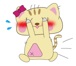 FUKUNEKO which brings happiness sticker #1978352