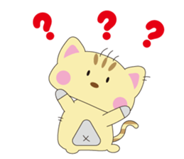 FUKUNEKO which brings happiness sticker #1978353