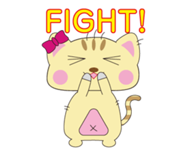 FUKUNEKO which brings happiness sticker #1978355