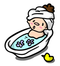 Afro-kun has complained of poor health. sticker #1978419