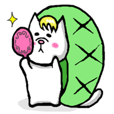 Tortoise cat sticker #1978568