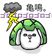 Tortoise cat sticker #1978582