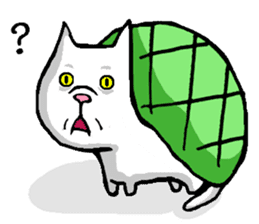 Tortoise cat sticker #1978593