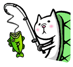 Tortoise cat sticker #1978600