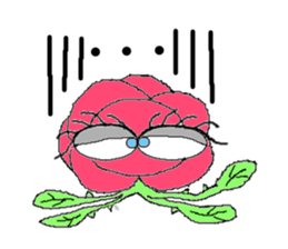 Rose life sticker #1978729