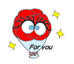 Rose life sticker #1978730