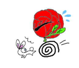 Rose life sticker #1978747