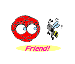 Rose life sticker #1978748