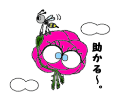 Rose life sticker #1978756