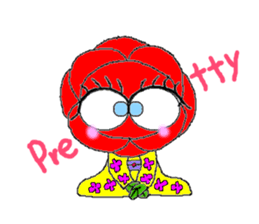 Rose life sticker #1978764