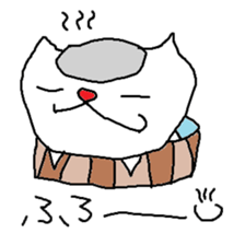 whitecat!!!!!! sticker #1978952