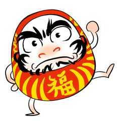 Dharma doll named ''Darumassan"