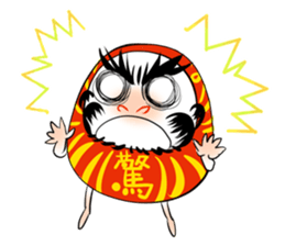 Dharma doll named ''Darumassan" sticker #1979097