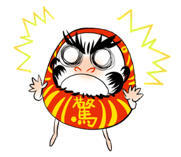 Dharma doll named ''Darumassan" sticker #1979097