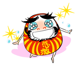 Dharma doll named ''Darumassan" sticker #1979111