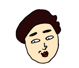 Friendly man sticker #1979210