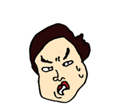 Friendly man sticker #1979215