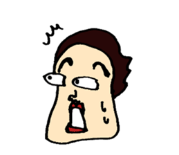 Friendly man sticker #1979216