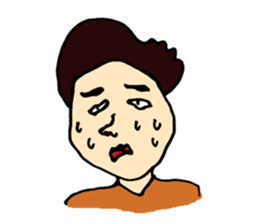 Friendly man sticker #1979221