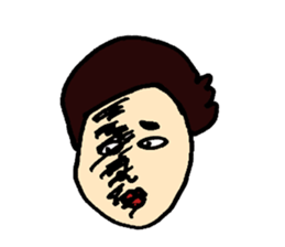 Friendly man sticker #1979228