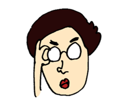 Friendly man sticker #1979243