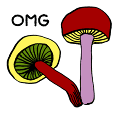 The mushrooms sticker #1979468
