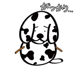 Snow Dalmatian sticker #1979605