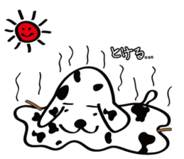 Snow Dalmatian sticker #1979607