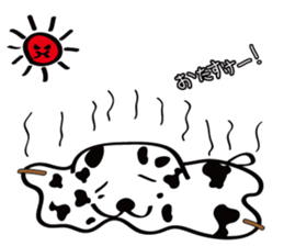 Snow Dalmatian sticker #1979608