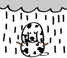 Snow Dalmatian sticker #1979610