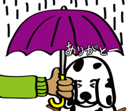 Snow Dalmatian sticker #1979611