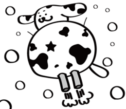 Snow Dalmatian sticker #1979612