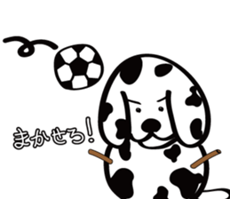 Snow Dalmatian sticker #1979616