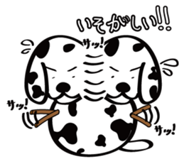 Snow Dalmatian sticker #1979618